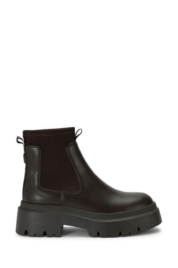 Buy KG Kurt Geiger Thea Brown Boots from Next Bahrain