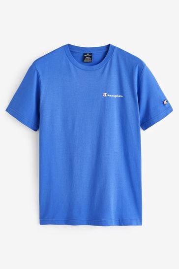 Champion Crewneck Blue T-Shirt