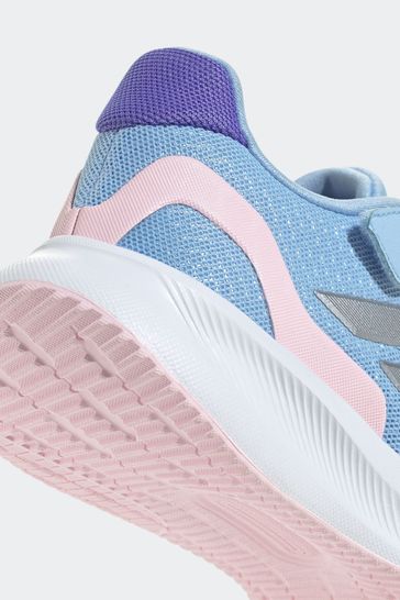 Buy adidas Blue Pink Kids Runfalcon 5 Shoes from Next Luxembourg