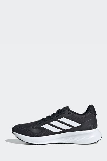 Adidas black/white runfalcon trainers clearance