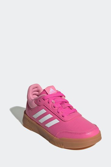 Tan and pink adidas on sale