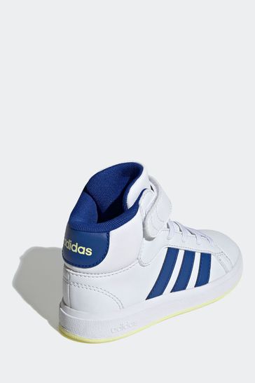 Buy adidas Off White Kids Grand Court Mid Shoes from Next Bahrain