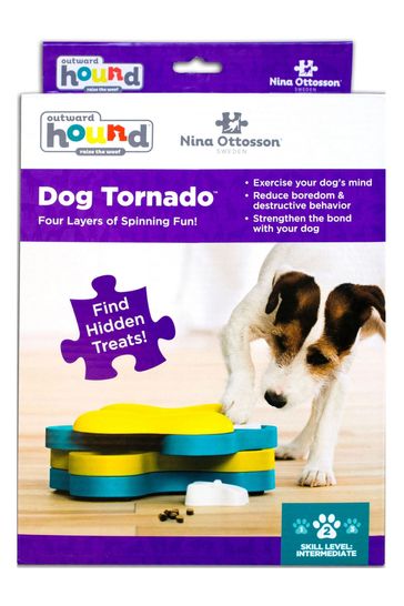 Buy Rosewood Blue Nina Ottosson Dog Tornado Dog Toy Challenge from