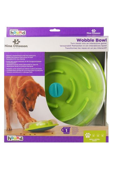 Rosewood Green Nina Ottosson Wobble Bowl Dog Toy Challenge