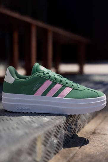 Buy adidas Green VL Court Bold Trainers from Next Oman