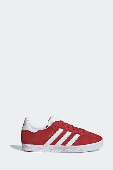 adidas Red Gazelle Trainers