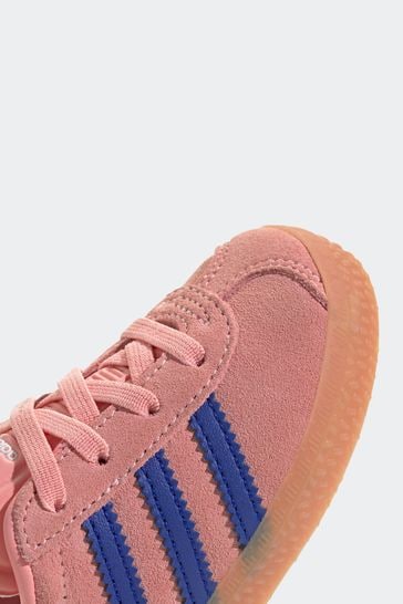 Adidas gazelle pink trainers top