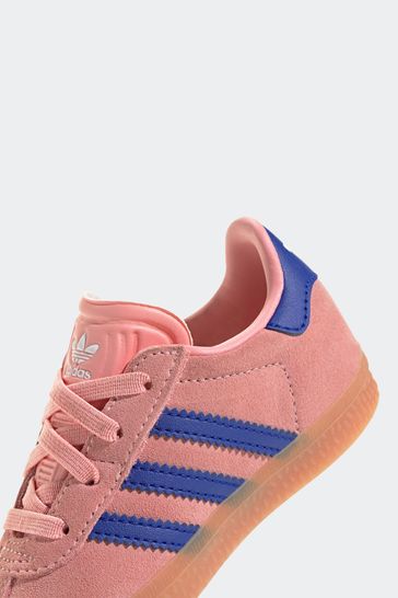 Adidas originals hamburg pink trainers online