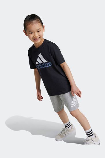 Buy adidas Kids Essentials Logo 100 Cotton T Shirt and Shorts Set from Next Bahrain