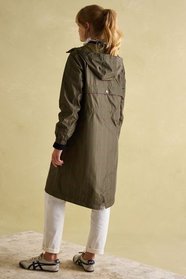Khaki raincoat with hood clearance