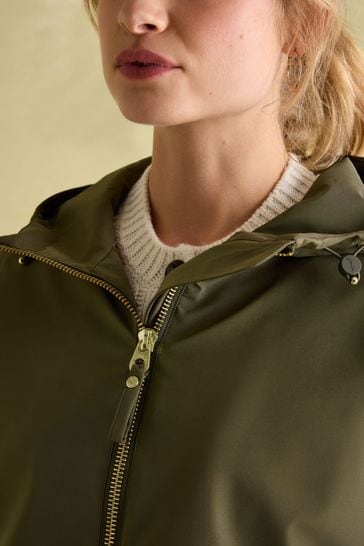 Joules green raincoat online