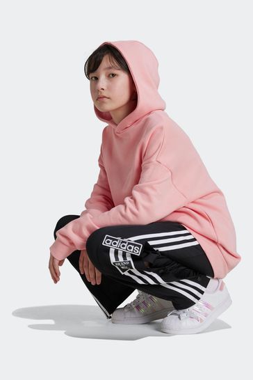 Kids pink adidas hoodie clearance