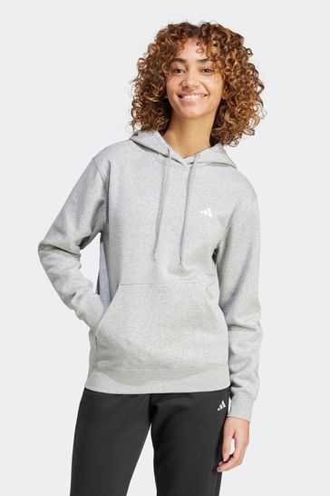 Adidas hoodie with small logo deals