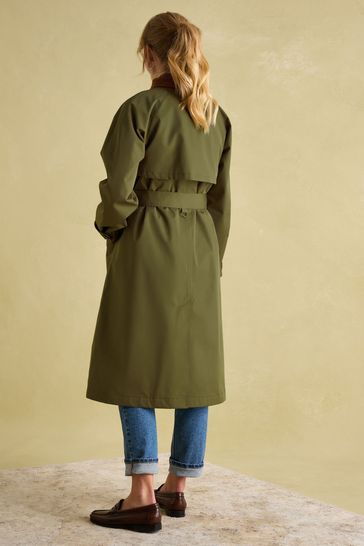 Joules green coat store