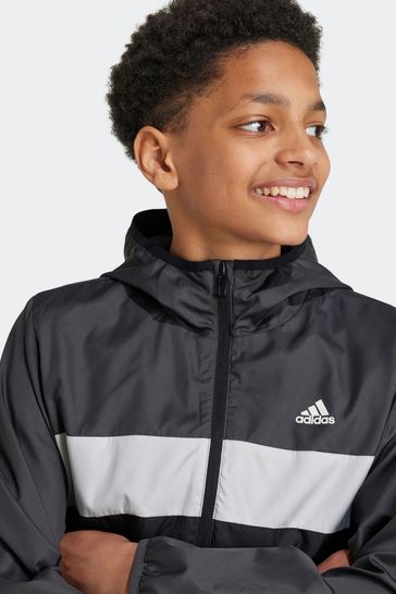 Adidas long windbreaker clearance