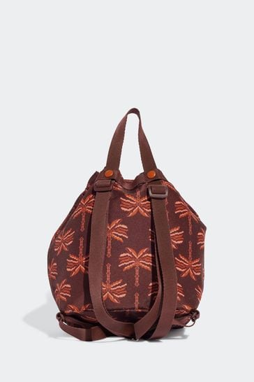 Adidas drawstring bag brown clearance