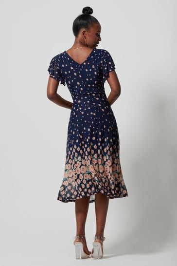 Fit and flare midi shop dress australia