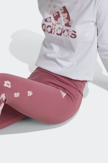Adidas leggings and top set womens on sale