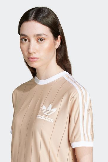 Adidas originals 3 stripe t shirt hotsell