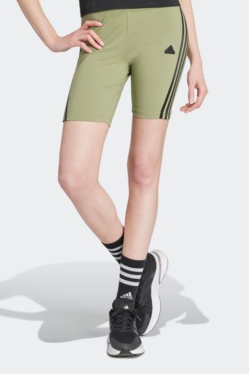 Adidas 3 stripe cycling shorts clearance