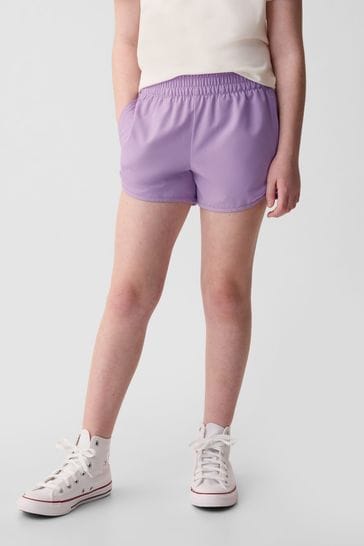 Gap Purple Lined Running Shorts (4-13yrs)