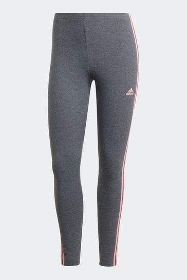 Adidas leggings grey and pink top