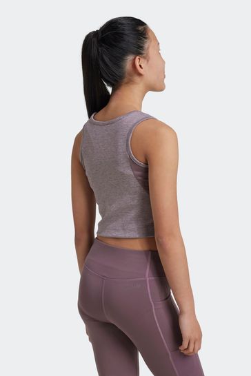 Buy adidas Purple Kids Luxe Crop Top from Next Bahrain