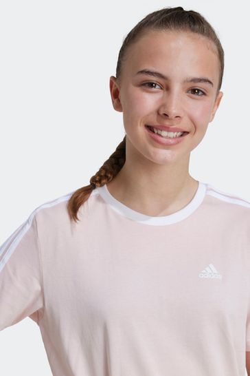 Adidas essential boyfriend fit crew sweater shop
