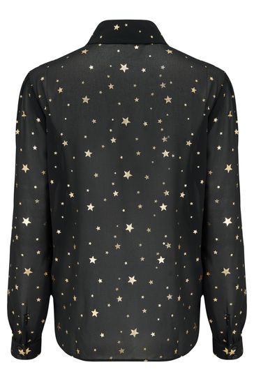 Buy Pour Moi Natalya Gold Jacquard Star 