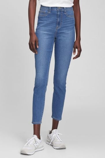 Gap Blue High Waisted Favourite Jegging