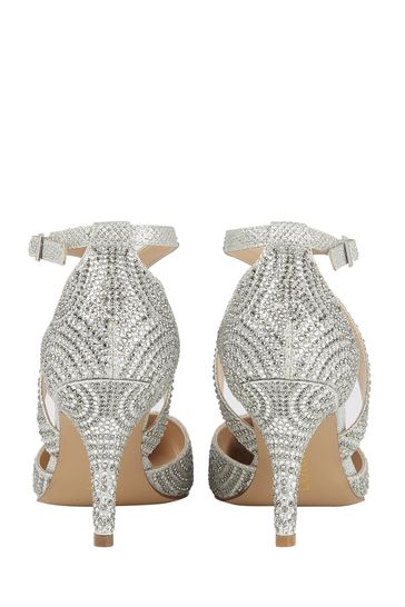 Buy Lotus Diamante Embellished Sandals 