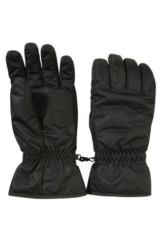 Mountain Warehouse Black Mens Ski Gloves