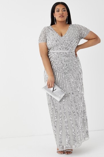 lipsy maya print maxi dress