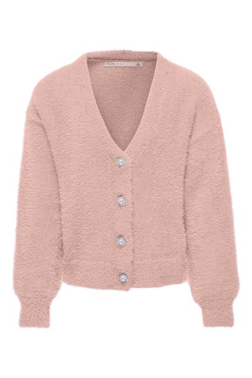 ONLY KIDS Pink Cosy Fluffy Cardigan