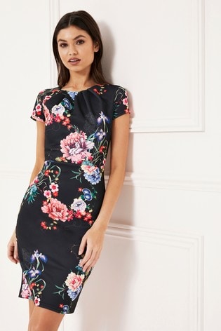 Buy Lipsy Floral Bodycon Dress from 