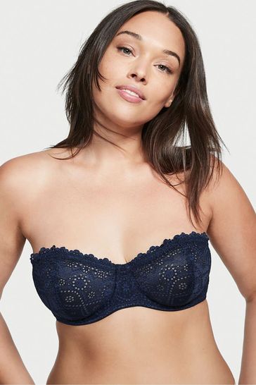Buy Victoria's Secret Noir Navy Sexy T-Shirt Unlined Strapless Bra from  Next Luxembourg