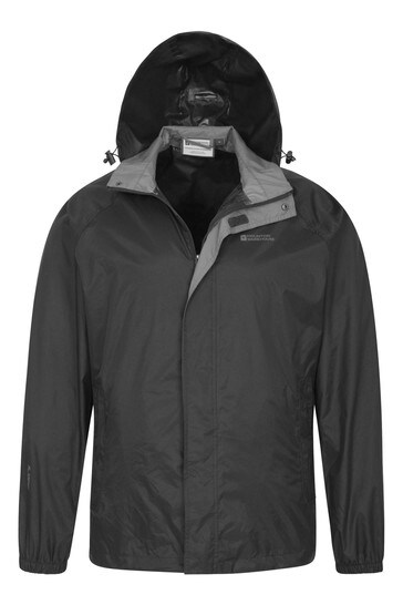 Buy Mountain Warehouse Black Pakka Mens Waterproof Jacket from
