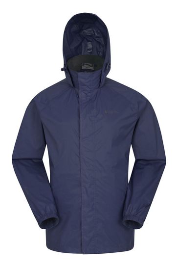 Mountain Warehouse Navy Pakka Mens Waterproof Jacket