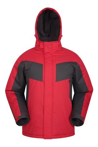 Mountain Warehouse Dark Red Dusk Mens Ski Jacket