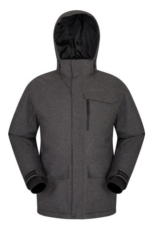Mountain Warehouse Black and Grey Comet Mens Ski Jacket