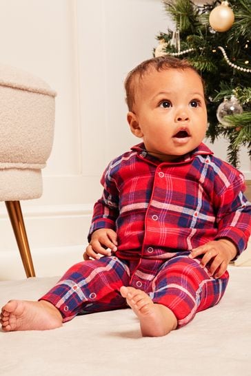 Lipsy Red Red Check Woven Cotton Romper