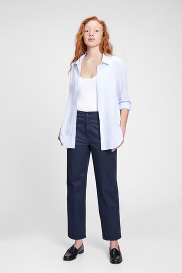 Gap navy sales blue pants