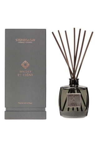 Stoneglow Metallique Collection Whisky et Chene Reed Diffuser