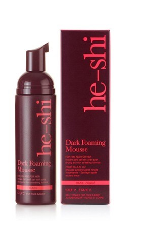 He-Shi Dark Foaming Tanning Mousse 150ml