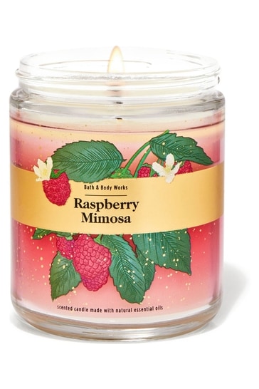Buy Bath & Body Works Raspberry Mimosa Single Wick Candle from the Next UK online shop
