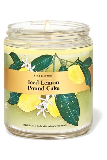 Buy Bath & Body Works Iced Lemon Pound Cake Single Wick Candle from the Next UK online shop