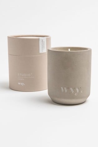 Wxy Clear Studio 1 Scented Candle 10.5oz Fennel Patchouli