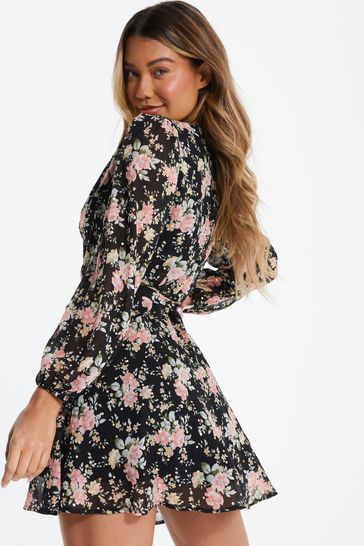 Chiffon skater top dress uk