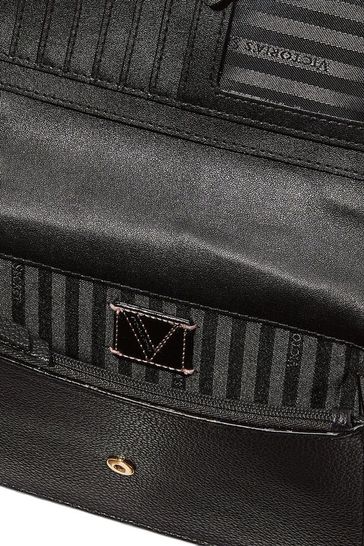Buy Victoria s Secret Noir Black Patchwork The Victoria Tech Wristlet Bag from Next Ireland