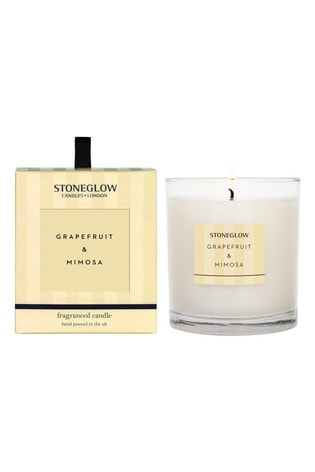 Stoneglow Clear Modern Classics Grapefruit and Mimosa Tumbler Scented Candles